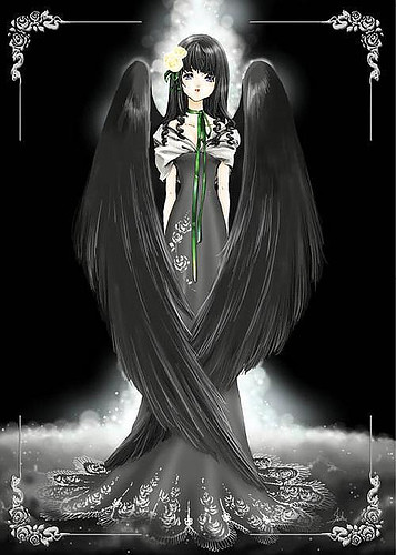 sad anime angel, Death~Angel